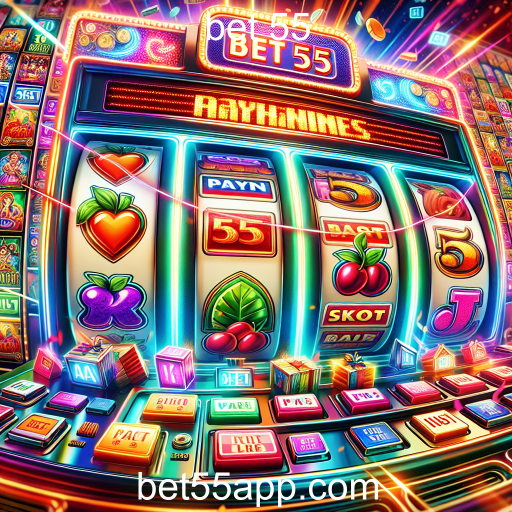 Caça-níqueis: Atração Virtual no Bet 55